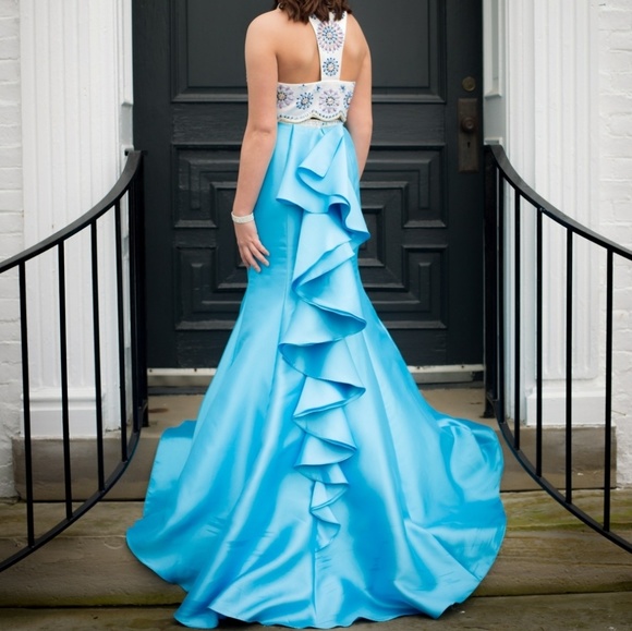 2 piece Prom Dress - Picture 2 of 2